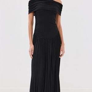 Lioness Black Off-Shoulder Dress